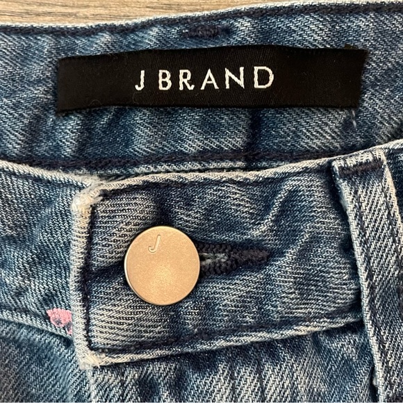 J BRAND PAINTED DENIM SHORTS (27) - Picture 4 of 6